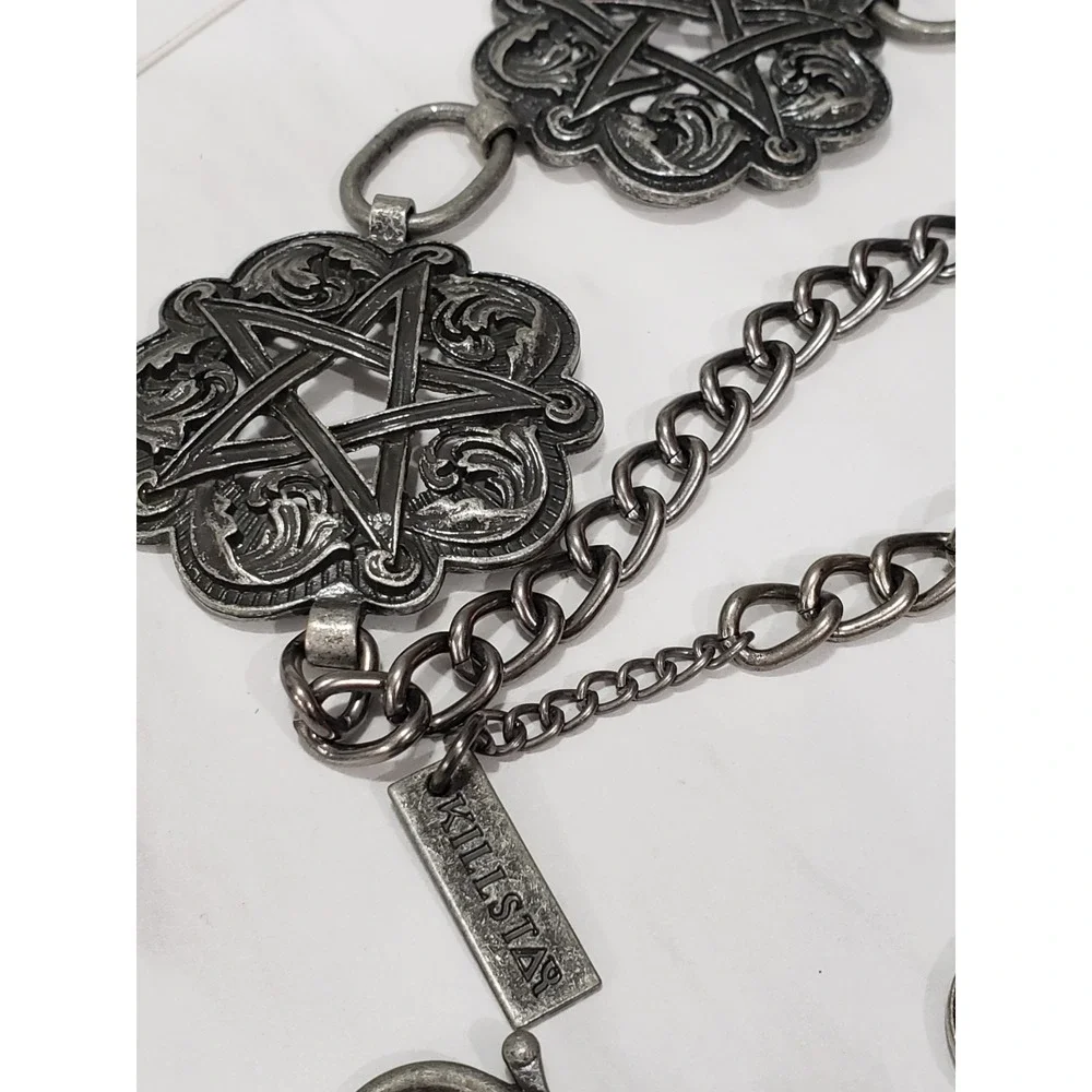 NEW Killstar Gothic Pentagram Chain Belt Occult Witchy Grunge Punk Emo Festival